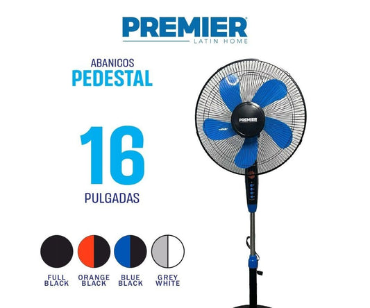 Abanico de pedestal premier 16 pulg