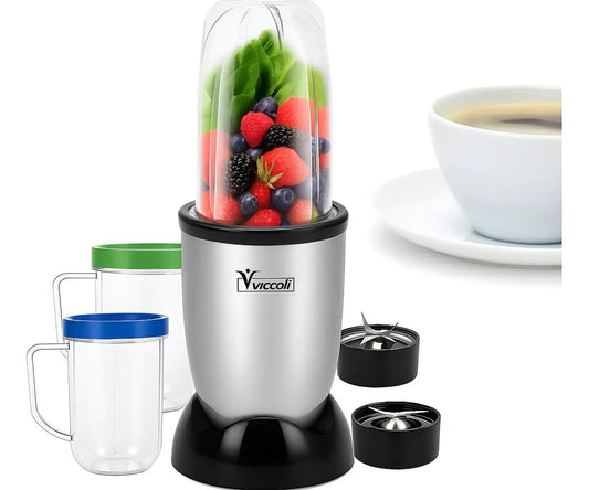 Licuadora multifuncional de 3 vasos VICCOLI