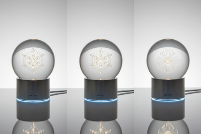 Bola de cristal 3D Lámpara de mesa NK-391 ANGULOS DISTINTOS
