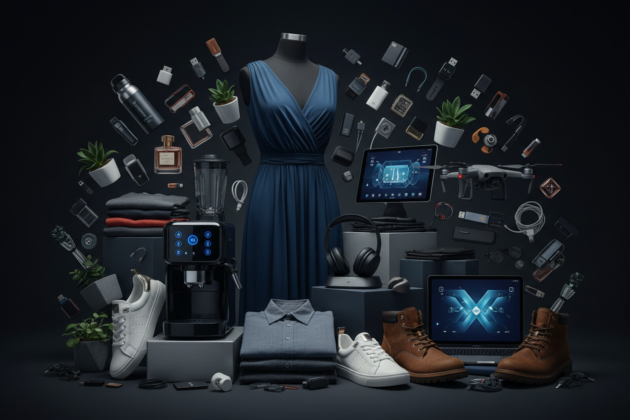 QUE LOS ARTÍCULOS SEAN ELECTRODOMÉSTICA ROPA CALZADO Y TECNOLOGÍA